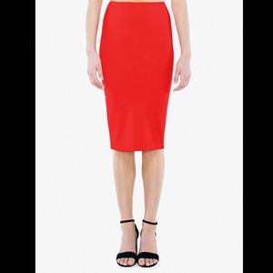 SOLD: American Apparel Ponte Pencil Skirt
